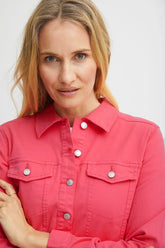 Blouson en Jean's Fransa Rouge